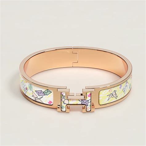 authentic hermes clic h bracelet|bracelet Hermes clic h ouverture.